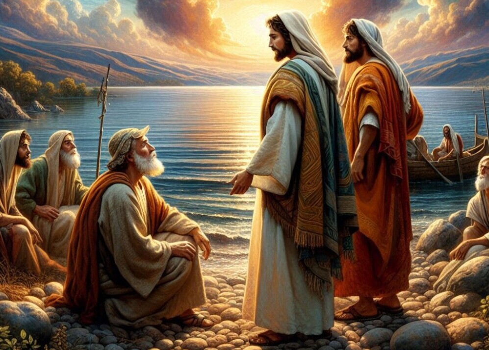 Jesús y sus Apóstoles en Galilea